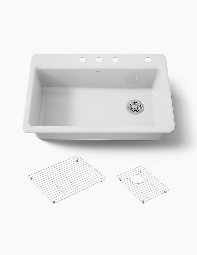 Riverby® 33 in. Top-Mount Single-Bowl Kitchen Sink-related