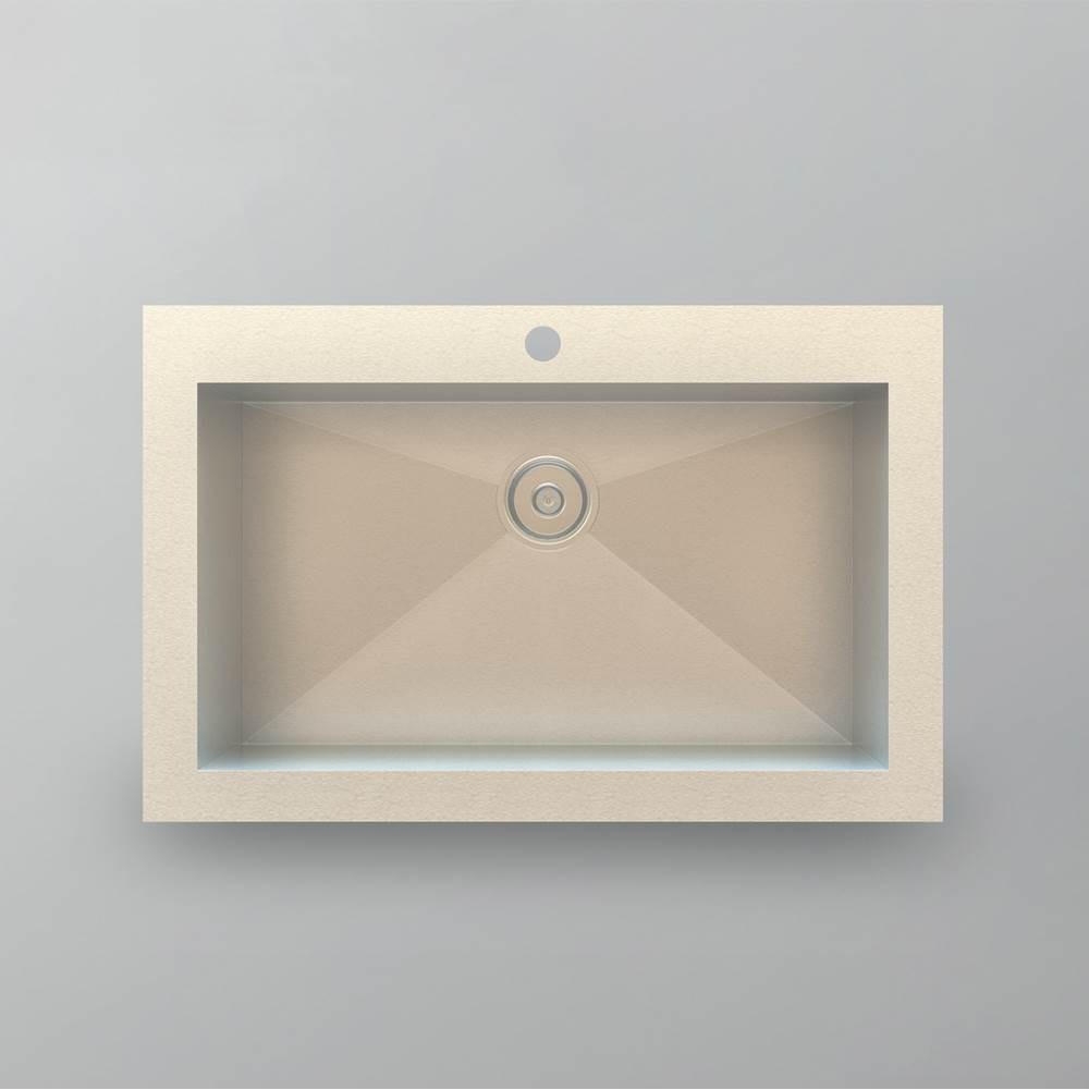 Sink - Stainless - Drop-in/UM Single Bowl - 1 Hole-shop