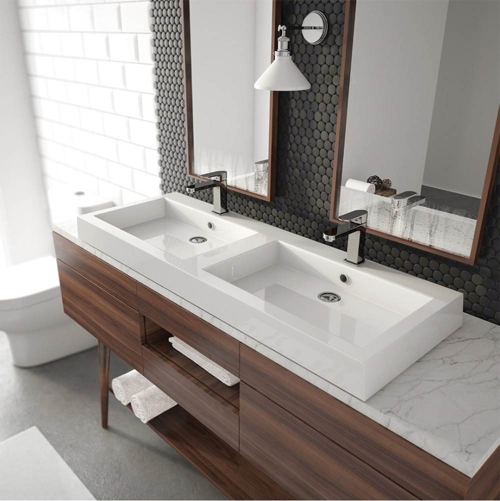 Basin - Pure - 5520 2xBowls - Std Profile - 3 Holes 4'C-related