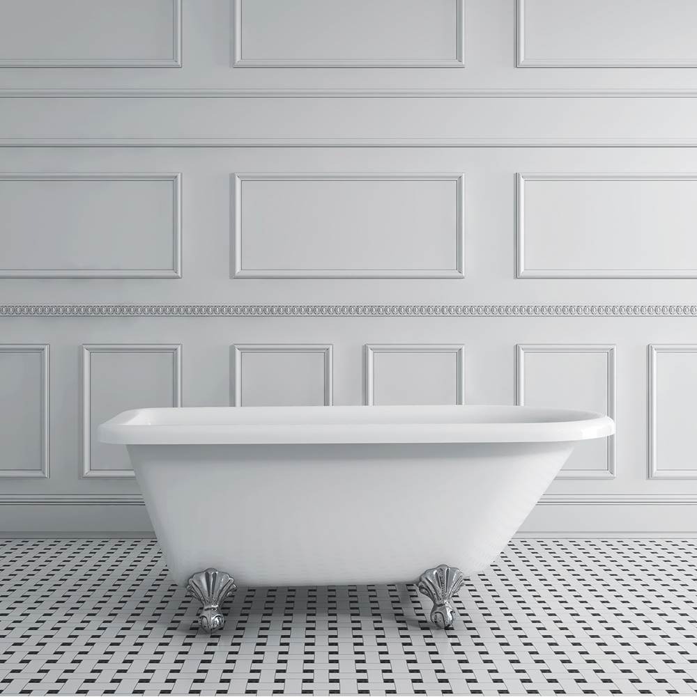 Clawfoot - Antique 59 - Wht/Chrome-shop