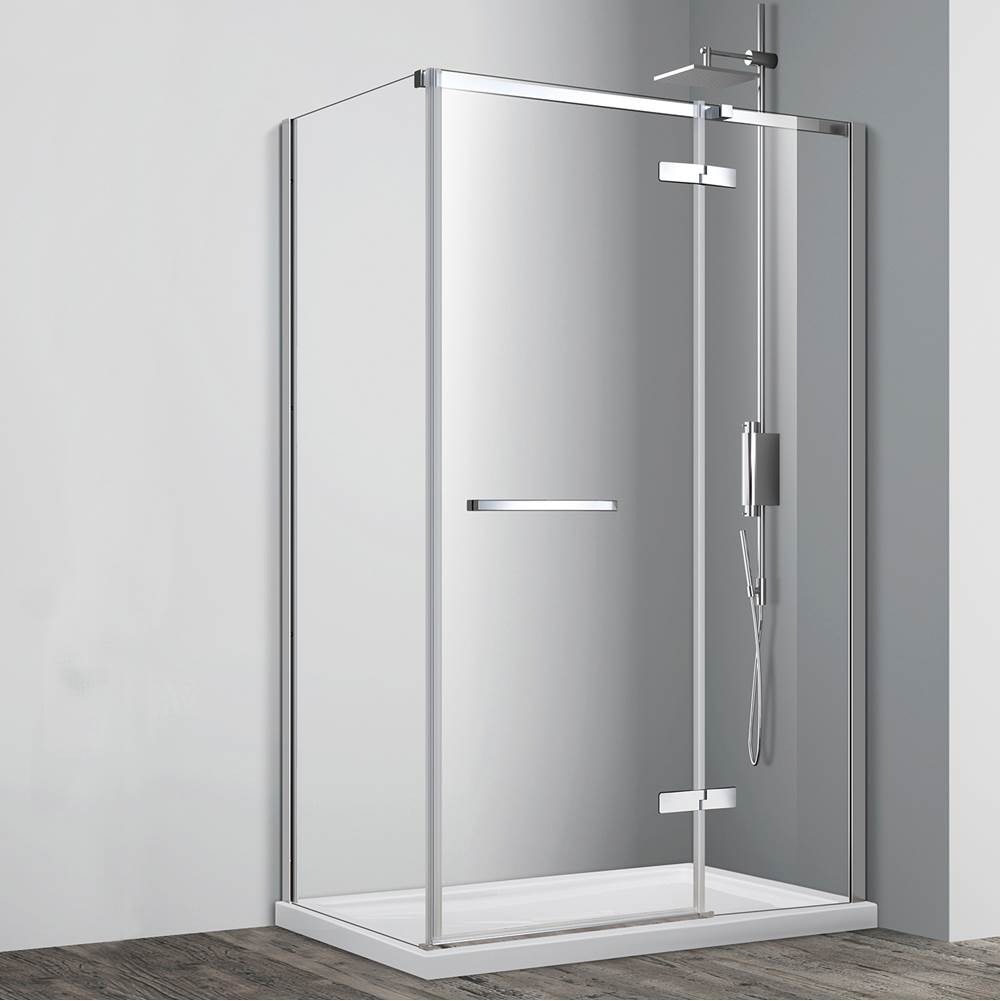 Shower DoorPivot 66x34 LHCortez-shop