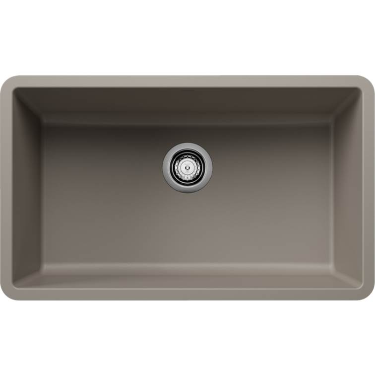 Precis SILGRANIT 30'' Single Bowl Undermount Kitchen Sink - Truffle-shop