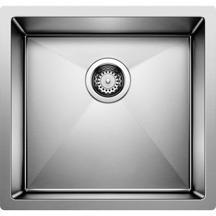Radius R10 19'' Single Bowl Undermount Stainless Steel Kitchen Sink-shop