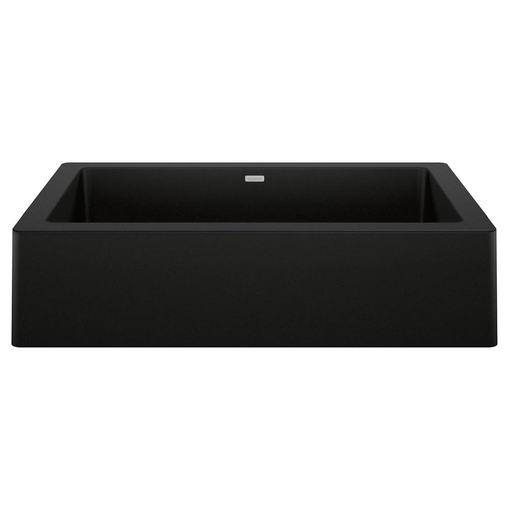 Vintera SILGRANIT 30'' Single Bowl Apron-Front Farmhouse Sink - Coal Black-related