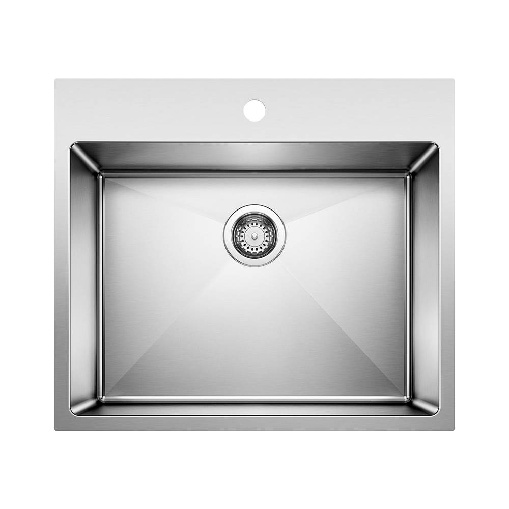 Quatrus R15 25'' Single Bowl Dual Mount Stainless Steel Laundry Sink-related