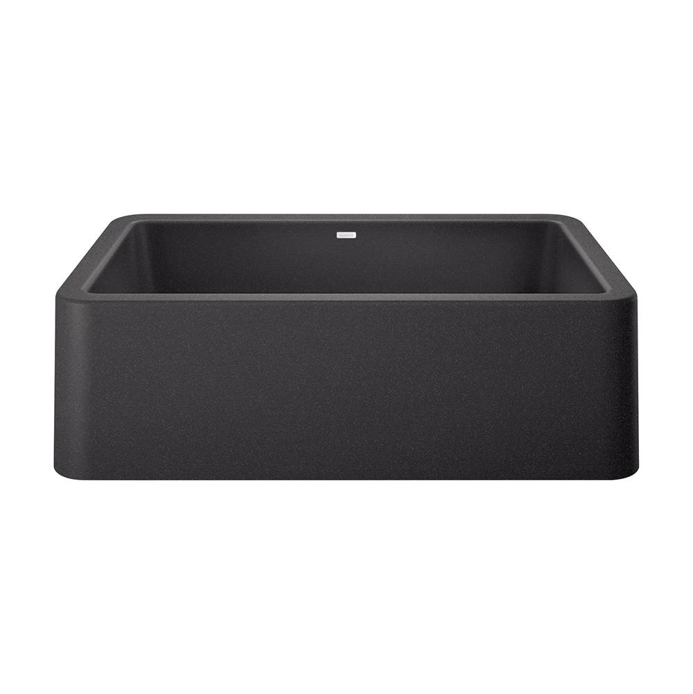 Ikon SILGRANIT 33'' Single Bowl Apron-Front Farmhouse Sink - Anthracite-shop