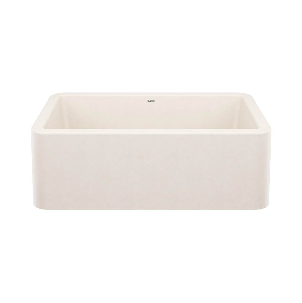 Ikon SILGRANIT 30'' Single Bowl Apron-Front Farmhouse Sink - Soft White-shop