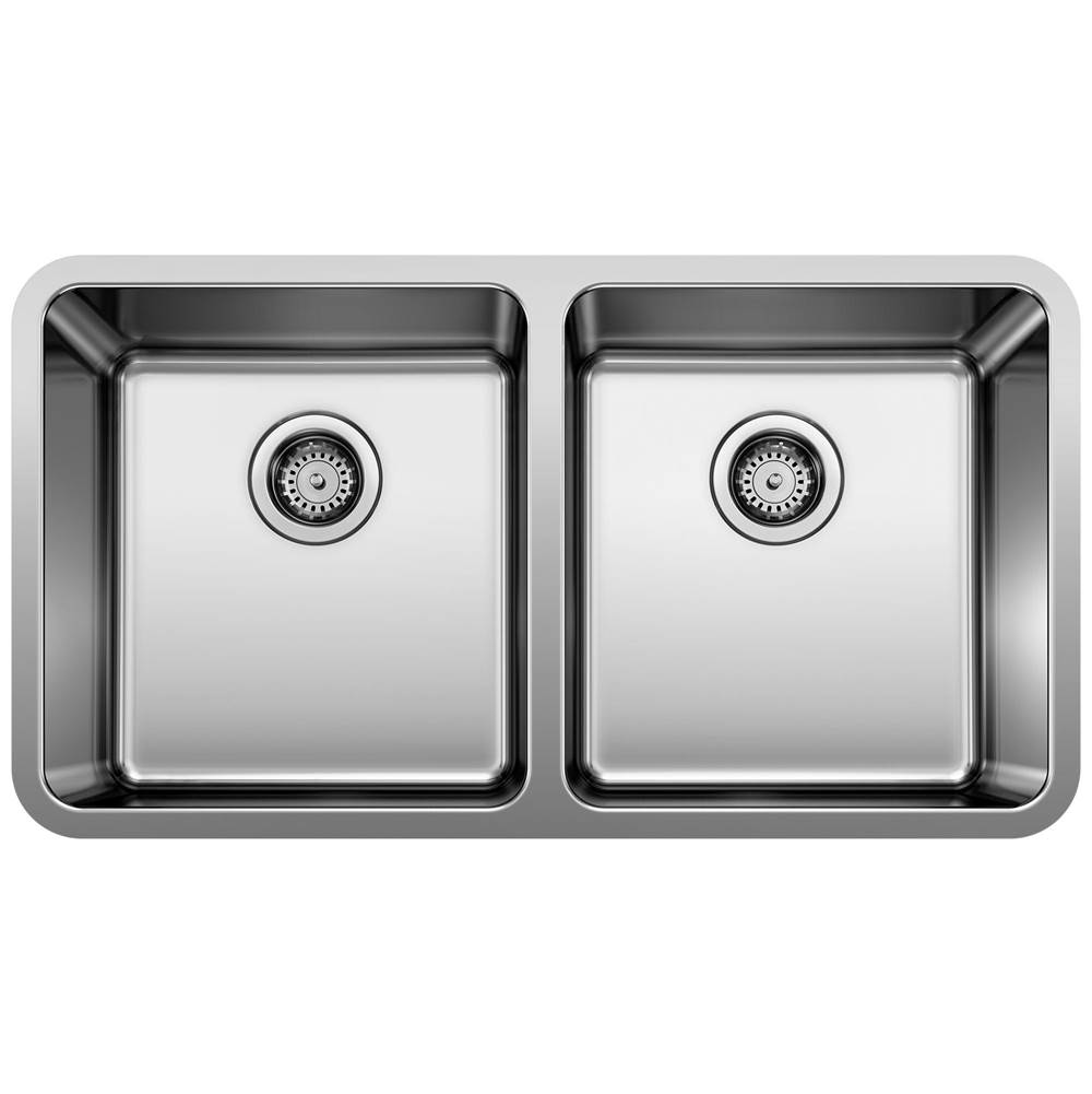 Formera 33'' 50/50 Double Bowl Undermount Stainless Steel Kitchen Sink-related