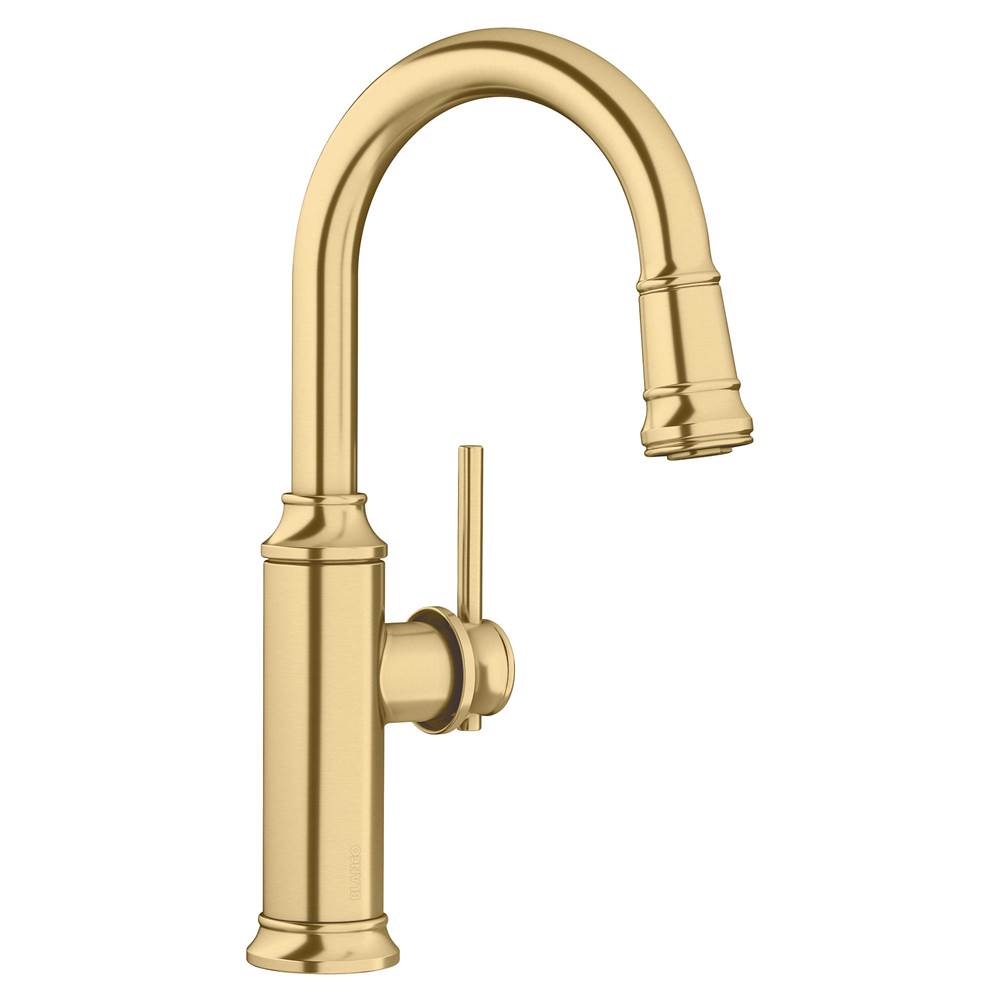 Empressa Pull-Down Bar Faucet - Satin Gold-related
