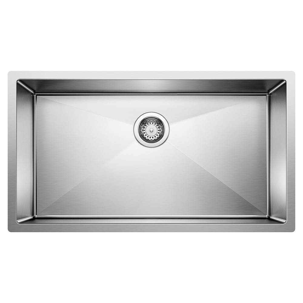 Radius R10 32'' Super Single Bowl Undermount Stainless Steel Kitchen Sink-related