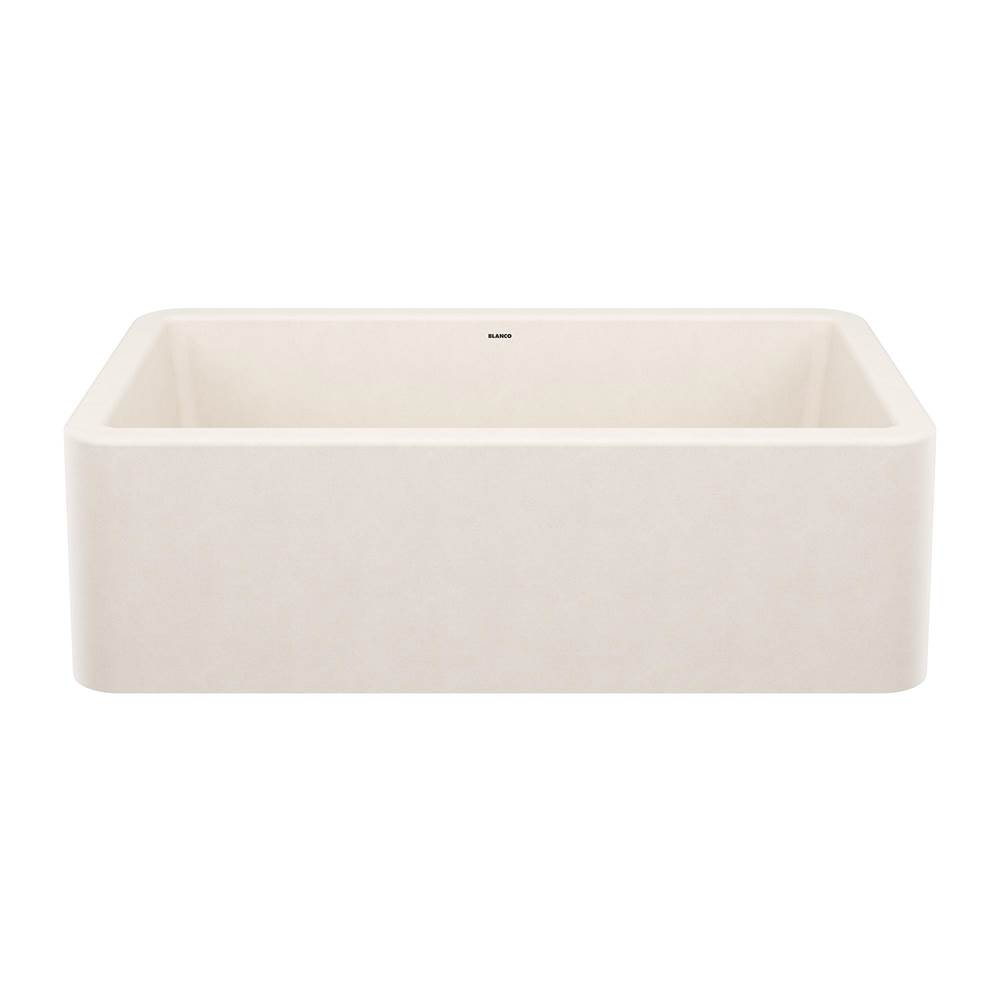 Ikon SILGRANIT 33'' Single Bowl Apron-Front Farmhouse Sink - Soft White-shop