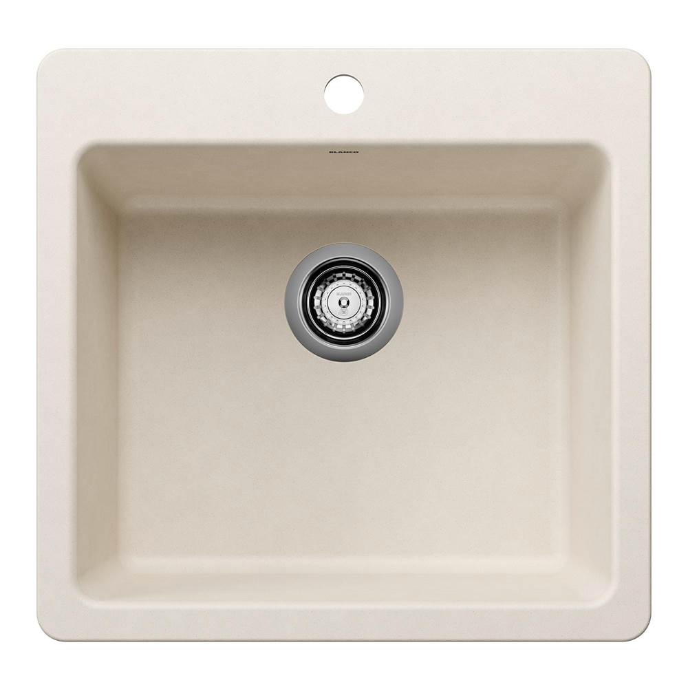 Liven SILGRANIT 21'' Single Bowl Dual Mount Kitchen Sink - Soft White-related