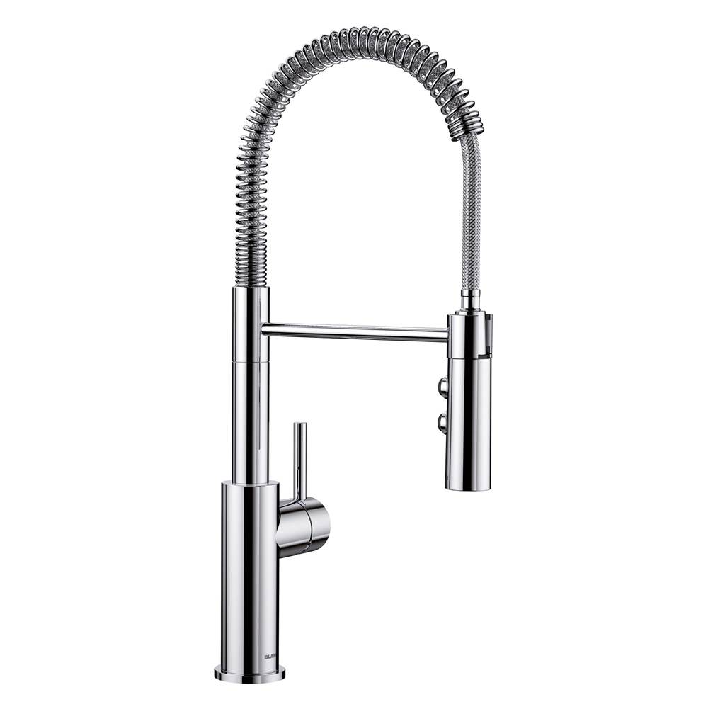 Catris Semi-Pro Pull-Down Dual-Spray Kitchen Faucet - Chrome-shop