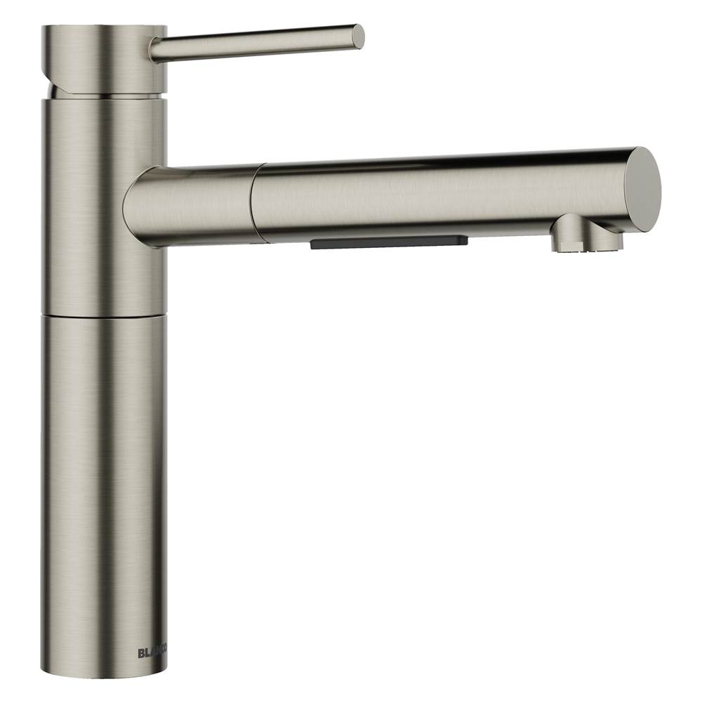 Alta II Low Arc Pull-Out Dual-Spray Kitchen Faucet - Satin Platinum-related