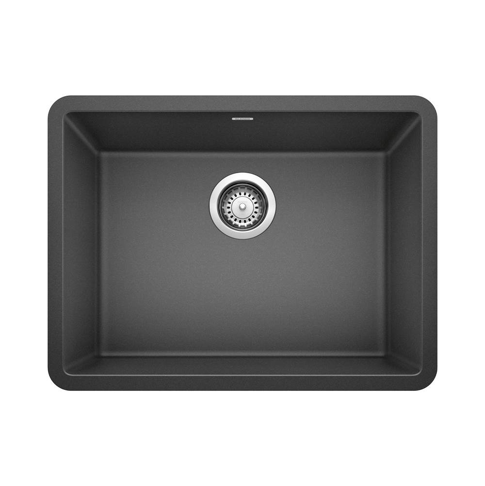 Precis SILGRANIT 24'' Single Bowl Undermount Kitchen Sink - Anthracite-related