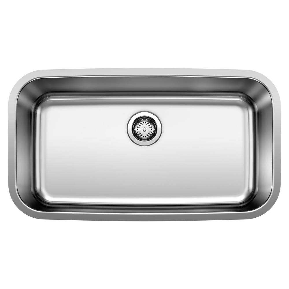 Stellar 28'' Single Bowl Undermount Stainless Steel Kitchen Sink-related