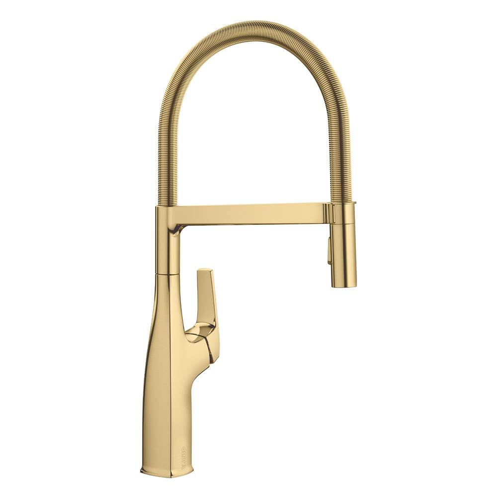 Rivana Semi-Pro Pull-Down Dual-Spray Kitchen Faucet - Satin Gold-related