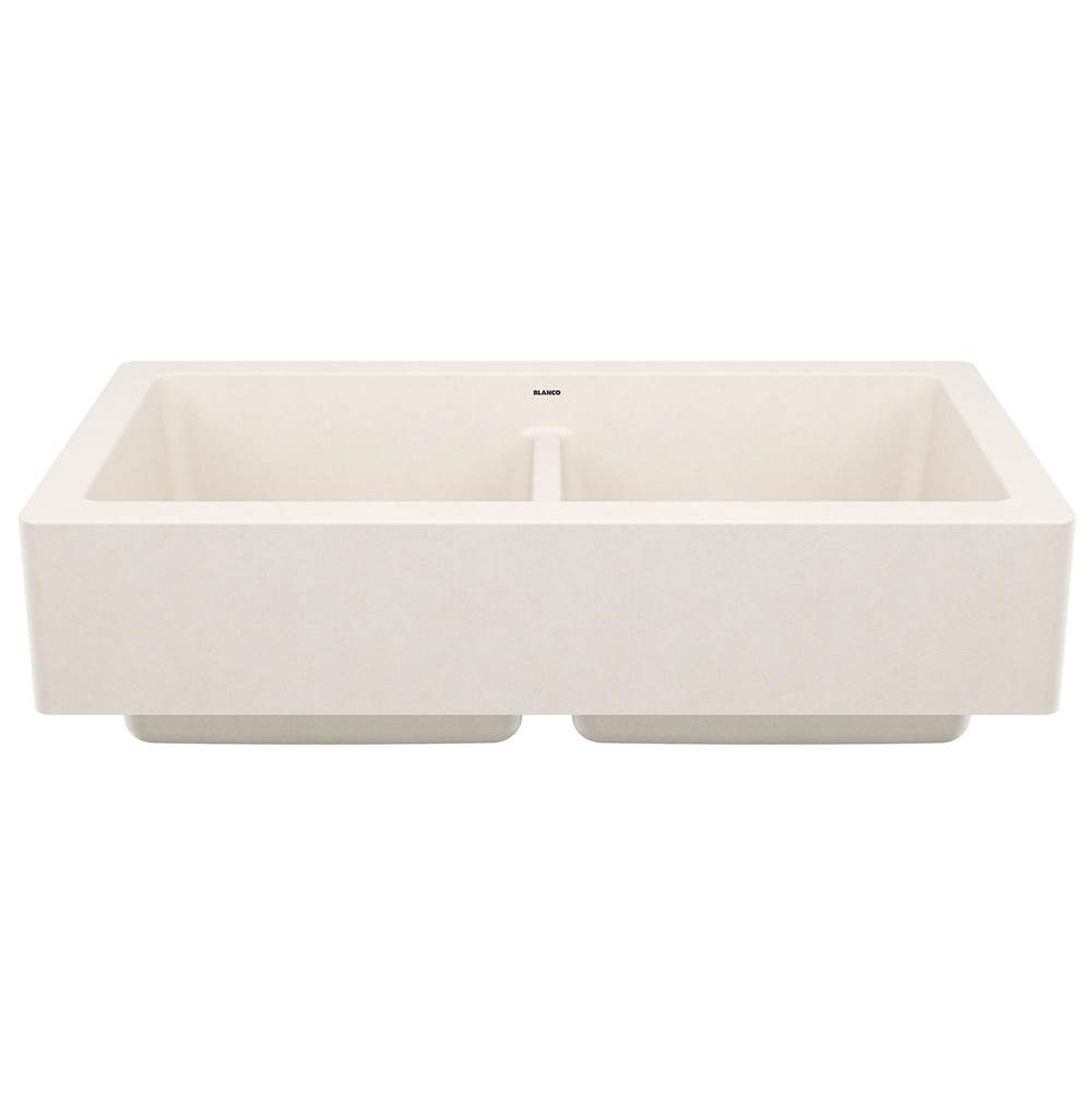 Vintera SILGRANIT 33'' Double Bowl Apron-Front Farmhouse Sink - Soft White-related