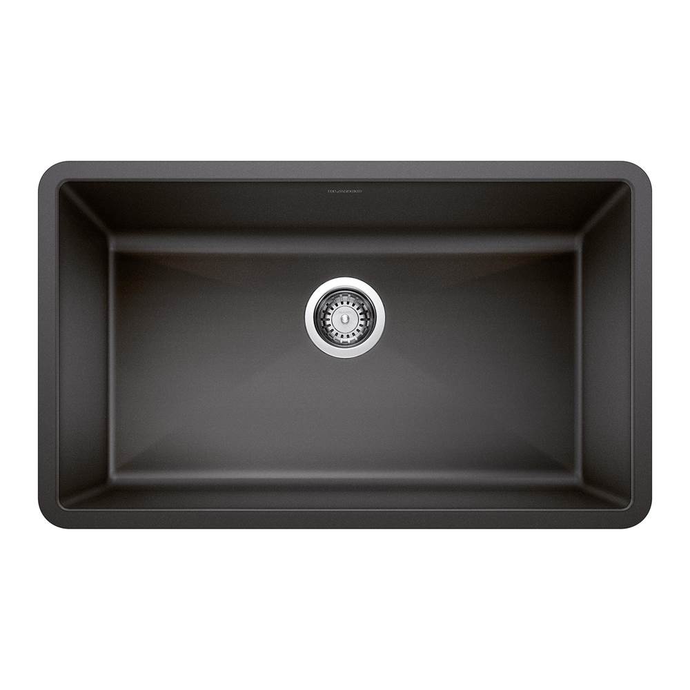 Precis SILGRANIT 32'' Super Single Undermount Kitchen Sink - Anthracite-shop