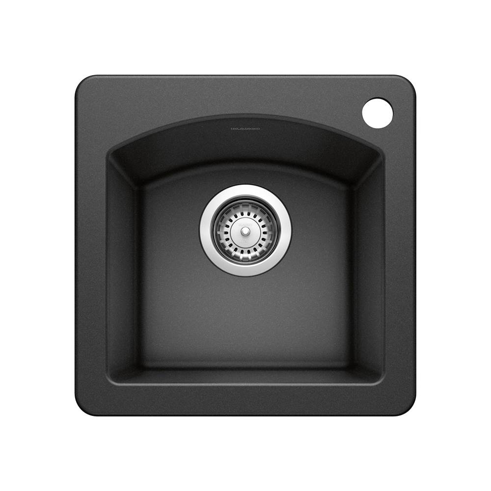 Diamond SILGRANIT 15'' Dual Mount Bar Sink - Anthracite-shop