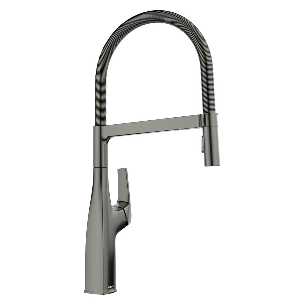Rivana Semi-Pro Pull-Down Dual-Spray Kitchen Faucet - Satin Dark Steel-related