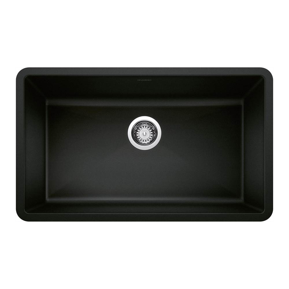 Precis SILGRANIT 32'' Super Single Undermount Kitchen Sink - Coal Black-related