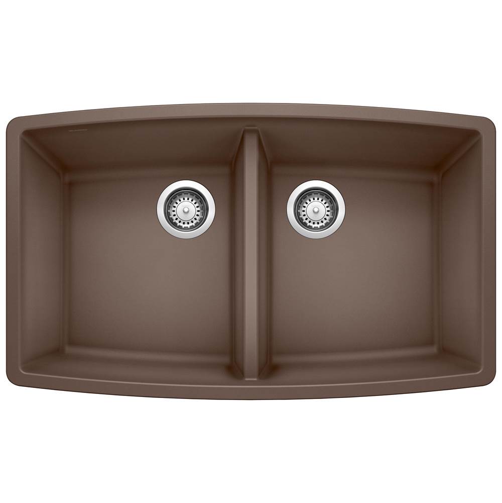 Performa SILGRANIT 33'' 50/50 Double Bowl Undermount Kitchen Sink - Cafe-related