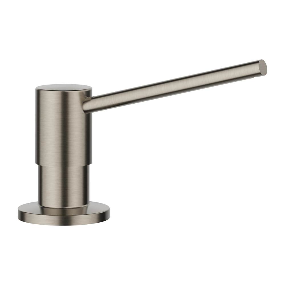 Torre Soap Dispenser - Satin Platinum-related
