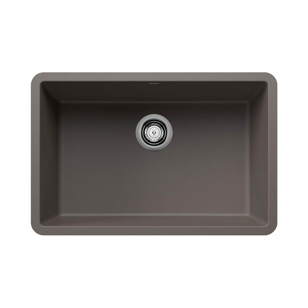 Precis SILGRANIT 27'' Single Bowl Undermount Kitchen Sink - Volcano Gray-related