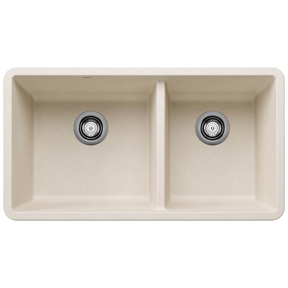 Precis SILGRANIT 33'' 60/40 Reversible Double Bowl Undermount Kitchen Sink with L-related