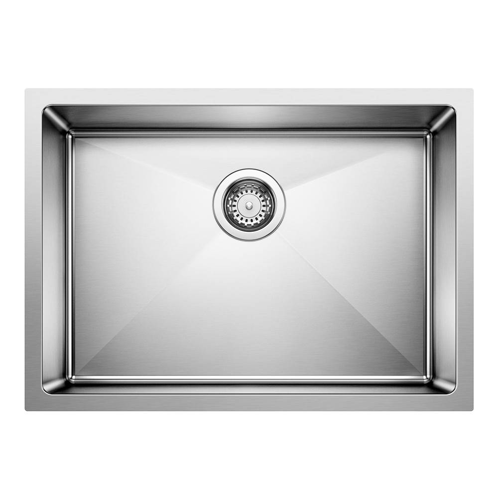 Quatrus R15 25'' Single Bowl Undermount Stainless Steel Kitchen Sink-related