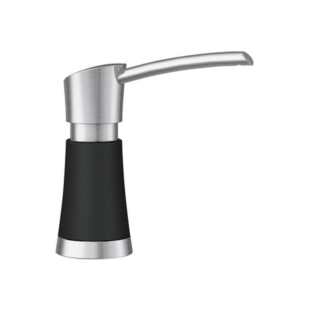 Artona Soap Dispenser - PVD Steel/Coal Black-related
