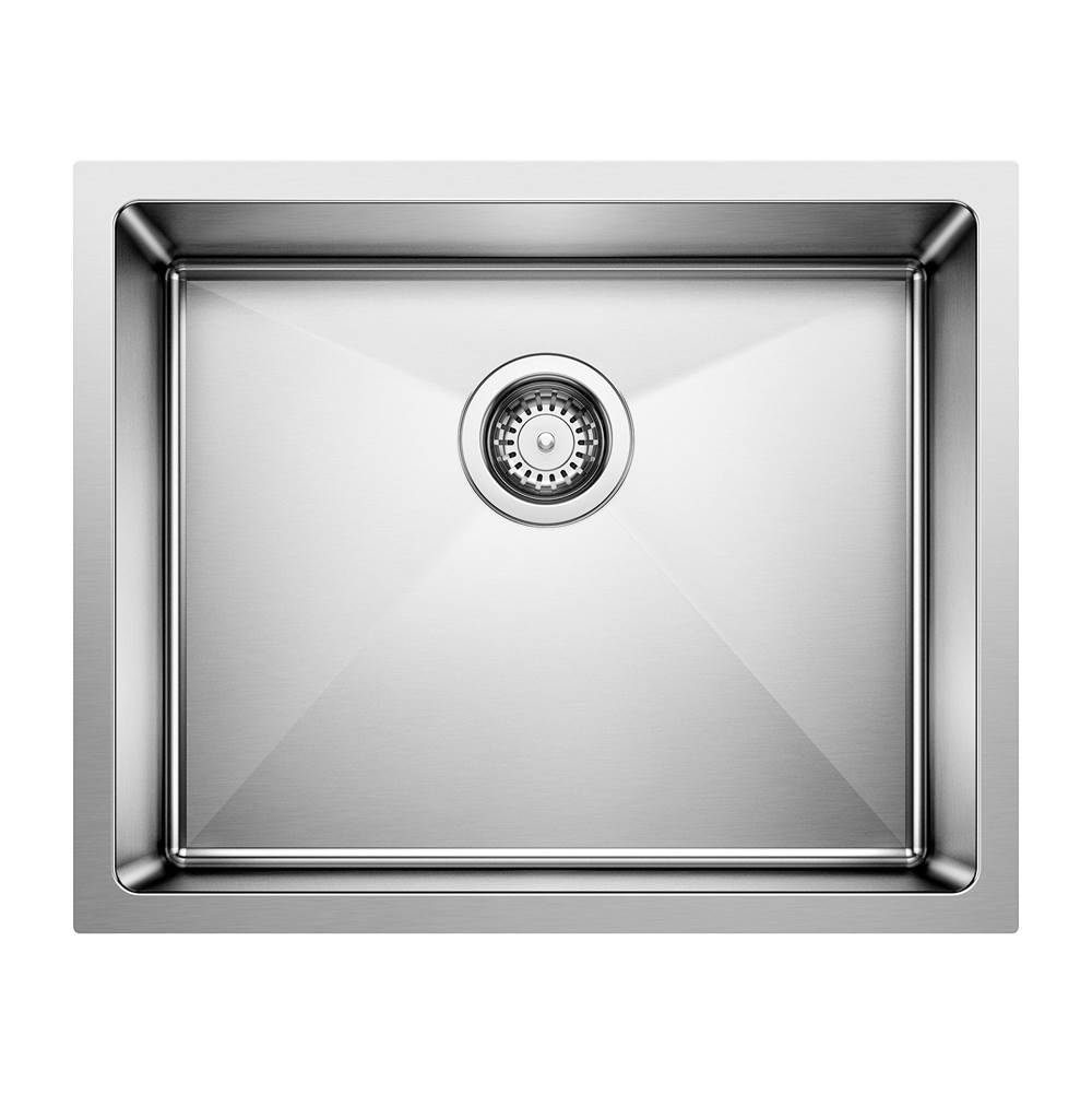 Quatrus R15 22'' Single Bowl Undermount Stainless Steel Kitchen Sink-related