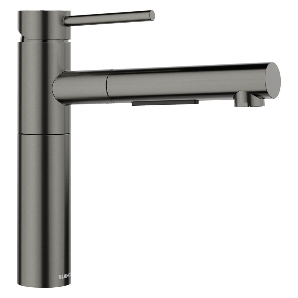 Alta II Low Arc Pull-Out Dual-Spray Kitchen Faucet - Satin Dark Steel-related