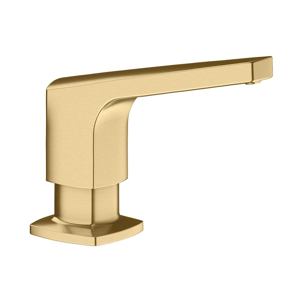 Rivana Soap Dispenser - Satin Gold-related