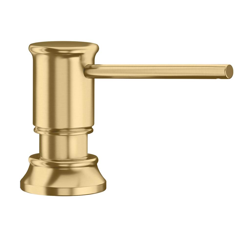 Empressa Soap Dispenser - Satin Gold-related