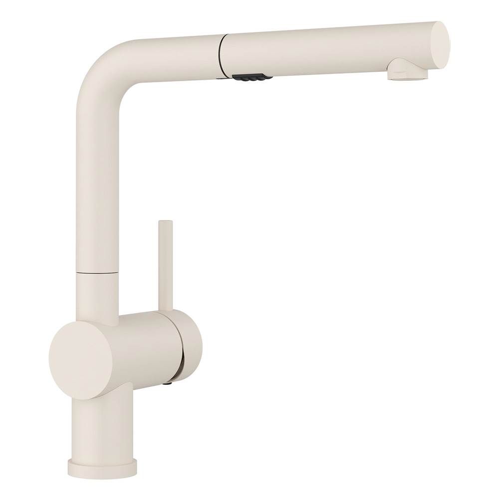 Linus Low Arc Pull-Out Dual-Spray Kitchen Faucet - Soft White-related