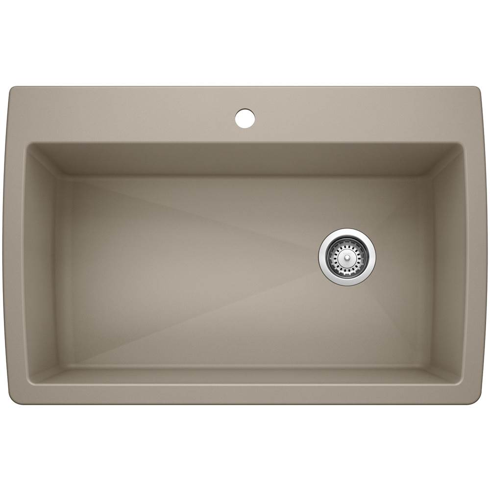 Diamond SILGRANIT 33.5'' Super Single Dual Mount Kitchen Sink - Truffle-related