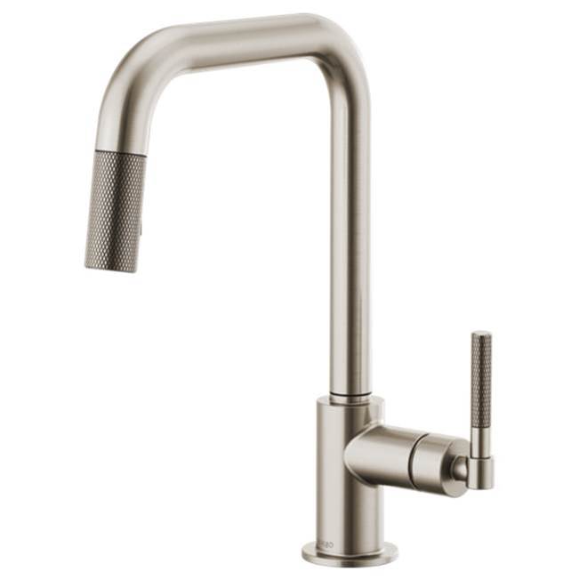 Square Spout Pull-Down, Knurled Handle-related