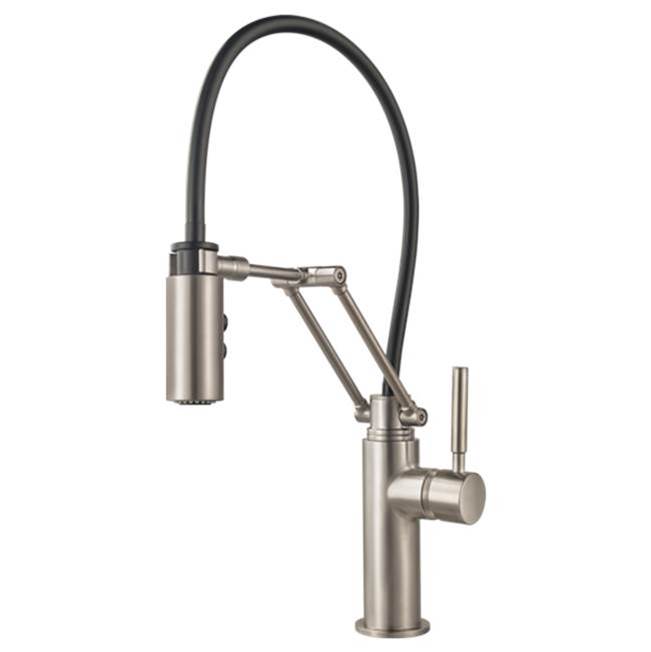 Single Handle Articulating Kitchen Faucet-related
