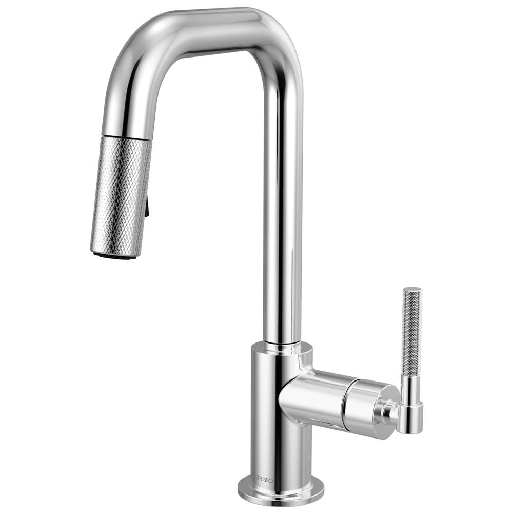 Litze® Pull-Down Prep Faucet with Square Spout - Knurled Handle-related