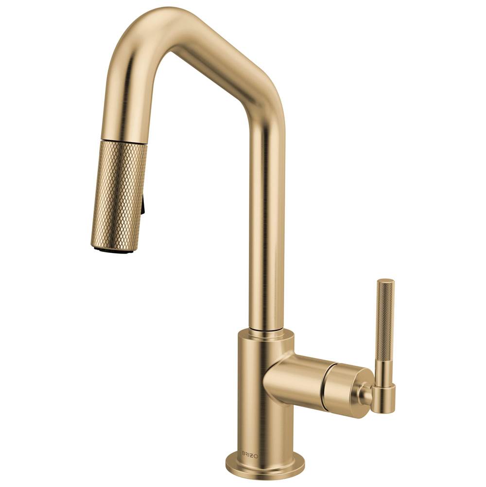 Litze® Pull-Down Prep Faucet with Angle Spout - Knurled Handle-related