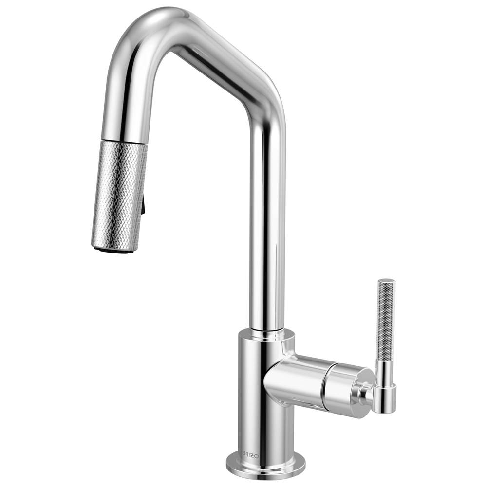 Litze® Pull-Down Prep Faucet with Angle Spout - Knurled Handle-related