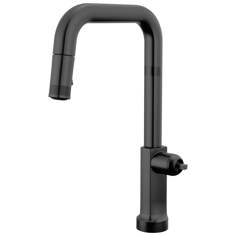 Kintsu® SmartTouch® Pull-Down Faucet with Square Spout - Less Handle-related