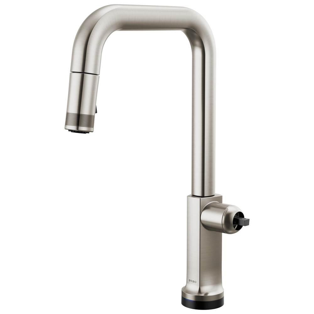 Kintsu® SmartTouch® Pull-Down Faucet with Square Spout - Less Handle-shop