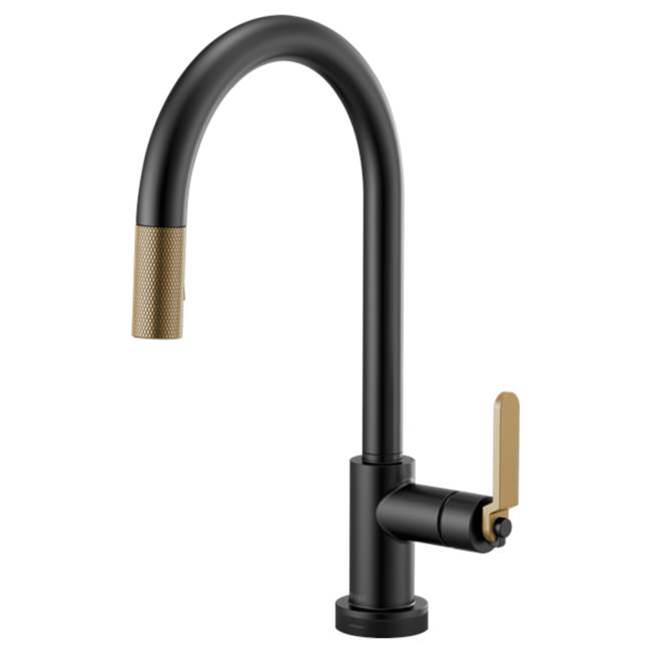 Arc Spout Pull-Down With Smarttouch, Industrial Handle-shop