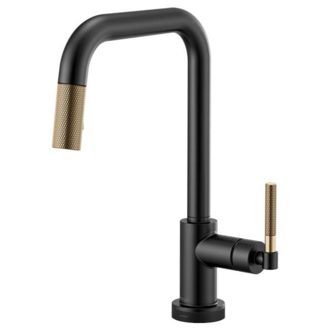 Square Spout Pull-Down With Smarttouch, Knurled Handle-related