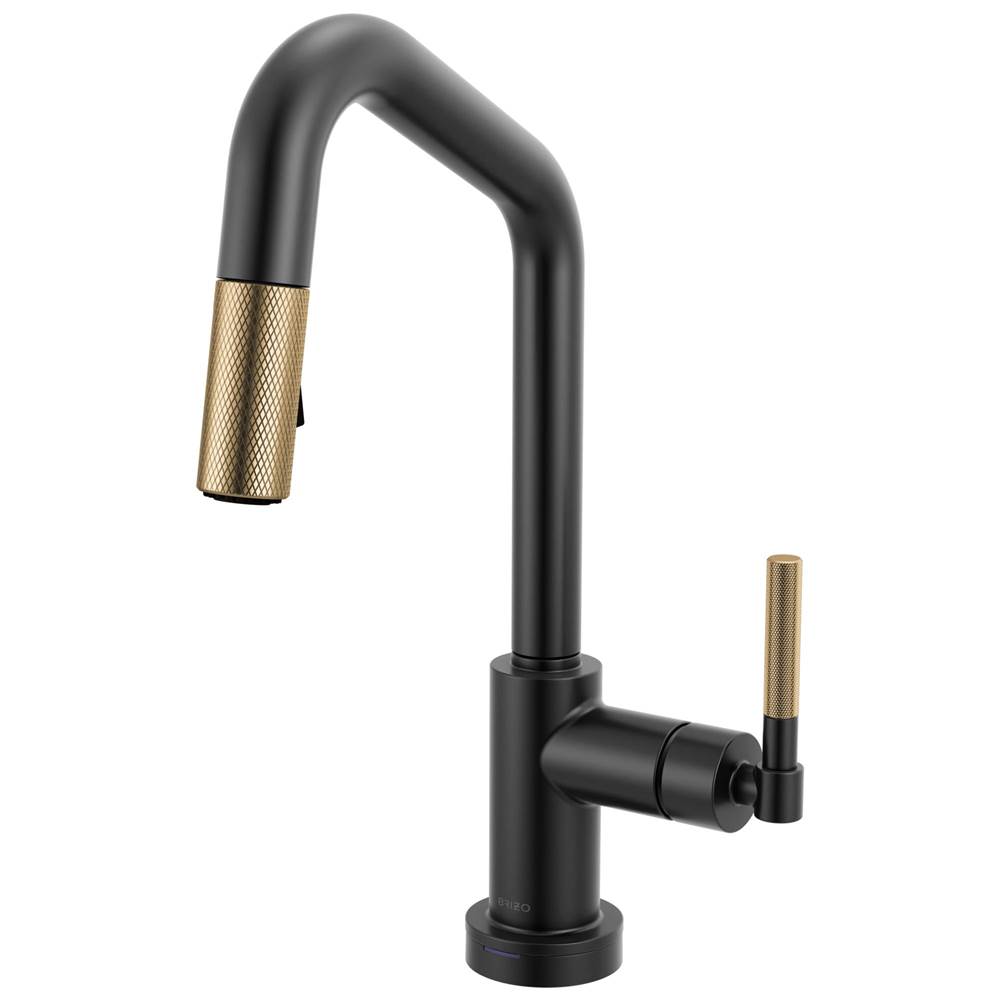 Litze® Smarttouch Pull-Down Prep Faucet with Angle Spout - Knurled Handle-related