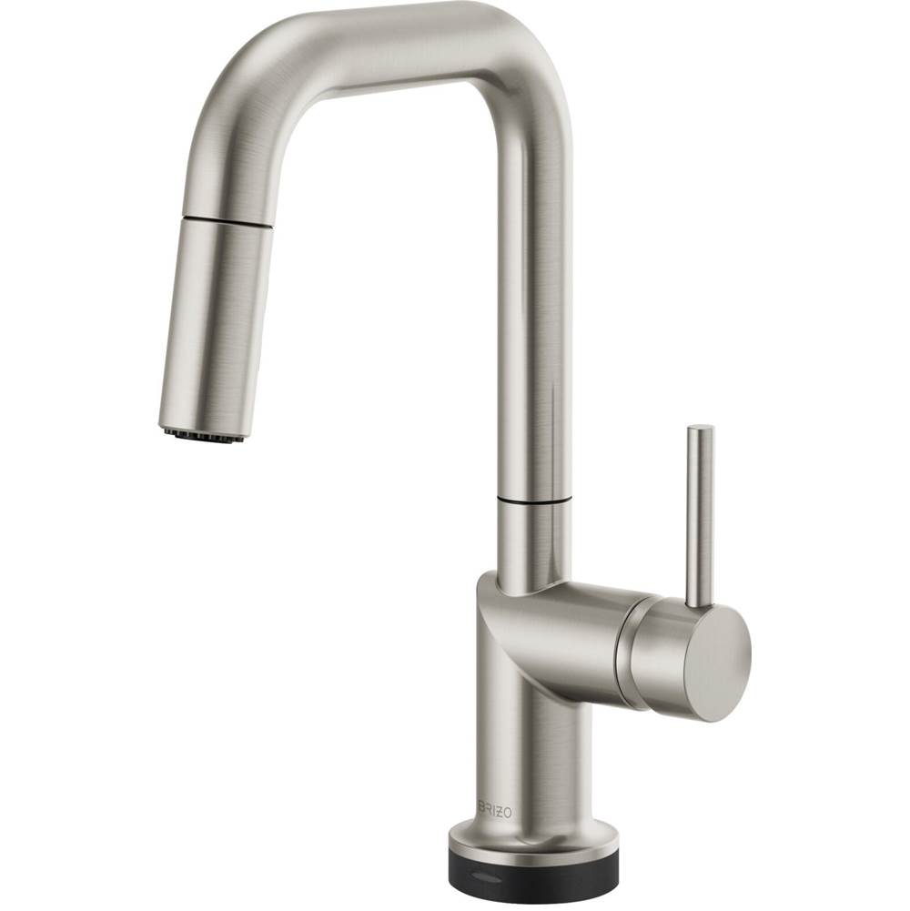 Odin® SmartTouch® Pull-Down Prep Kitchen Faucet with Square Spout - Handle Not In-related
