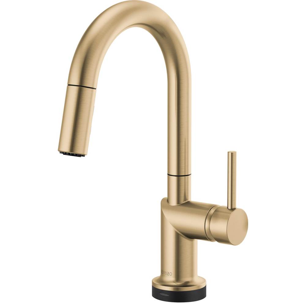 Odin® SmartTouch® Pull-Down Prep Kitchen Faucet with Arc Spout - Handle Not Inclu-shop